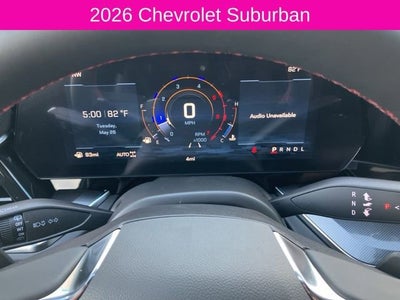 2026 Chevrolet Suburban RST