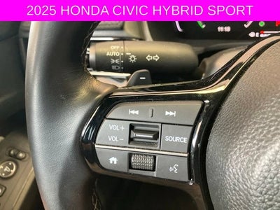 2025 Honda Civic Sedan Hybrid Sport